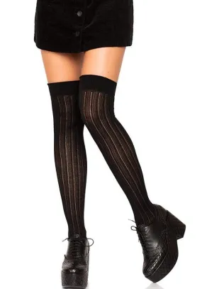 Angie Rib | KNIT KNEE SOCKS