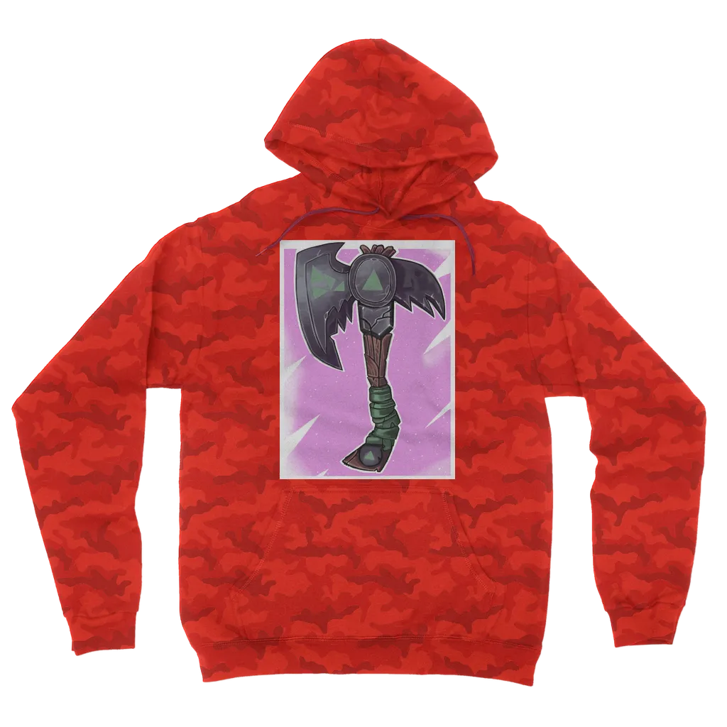 Axe Camouflage Adult Hoodie
