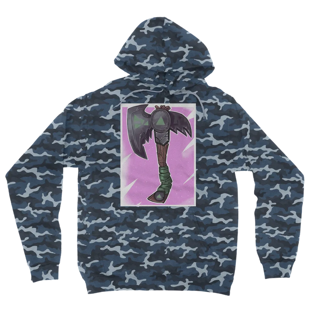 Axe Camouflage Adult Hoodie