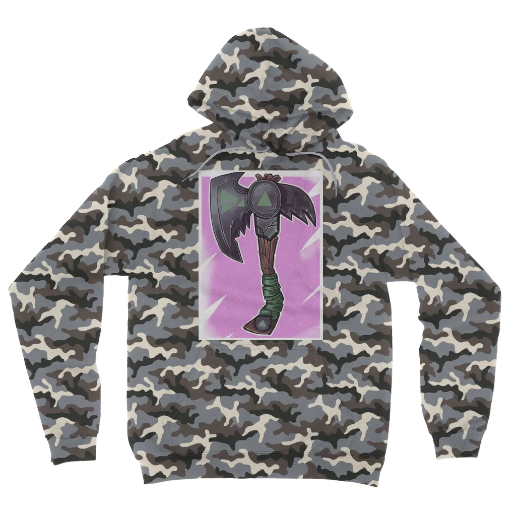 Axe Camouflage Adult Hoodie