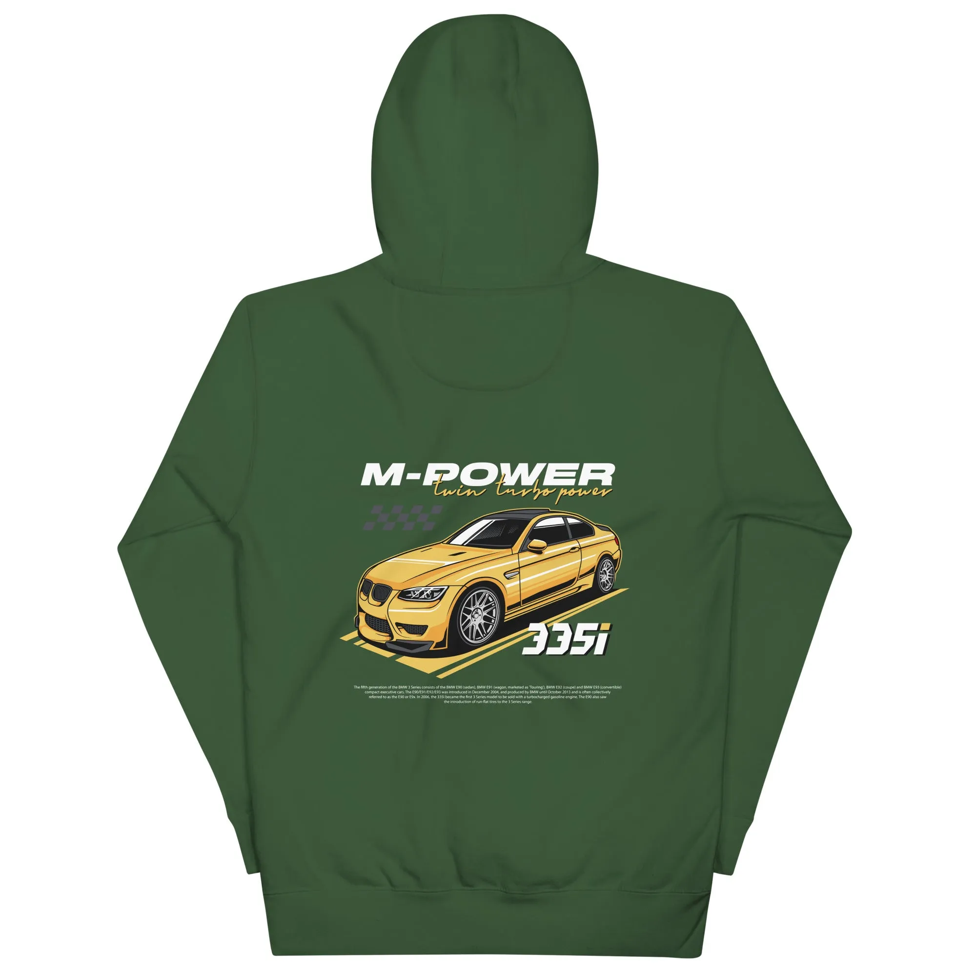 BMW 335i Premium Car Culture Hoodie