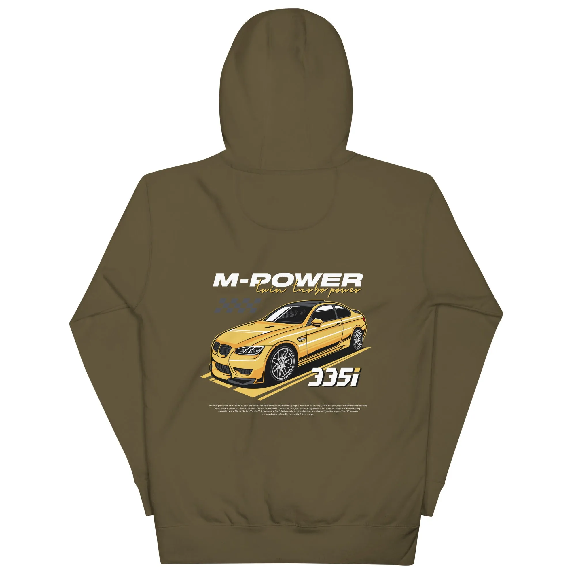 BMW 335i Premium Car Culture Hoodie