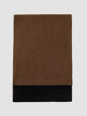 Brushed cashmere scarf