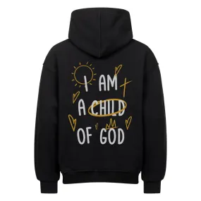 Child of God Colour Oversize Hoodie BackPrint