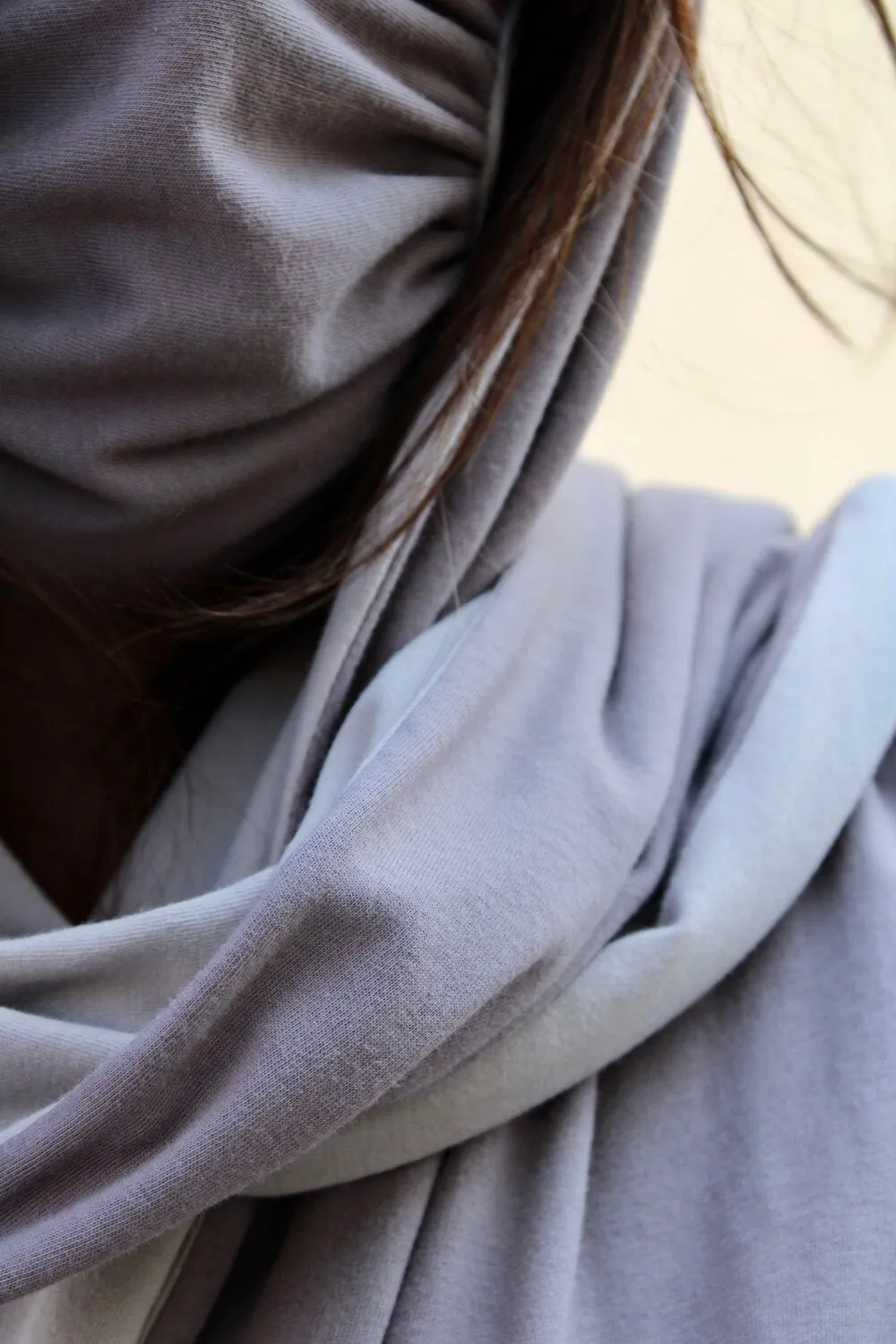 Christine Mammes Mask & Scarf with Snaps