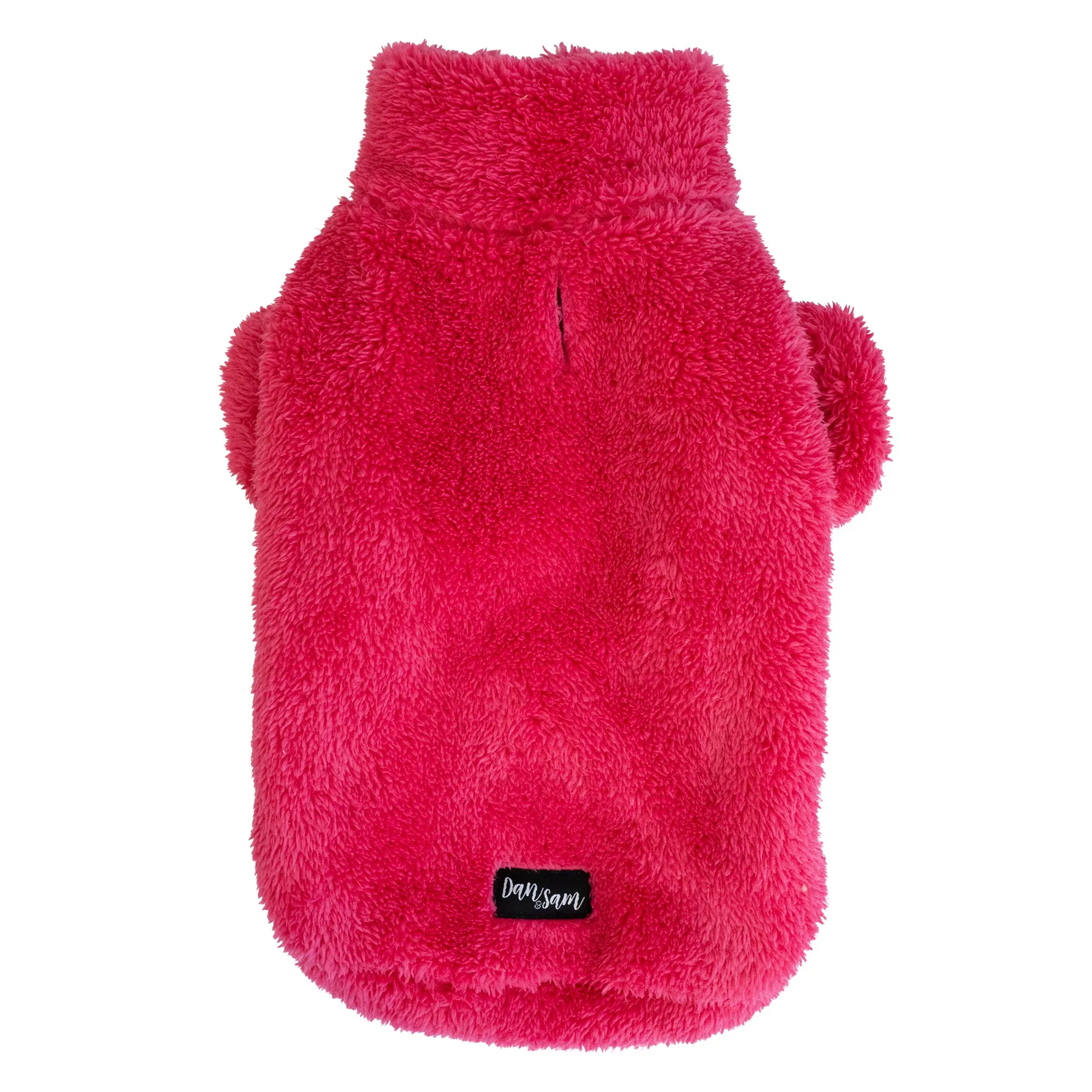 Dan & Sam - Teddy Jumper (Raspberry Sorbet) - 50cm