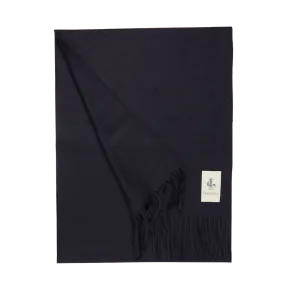 Dark Navy Cashmere Aeternum Scarf
