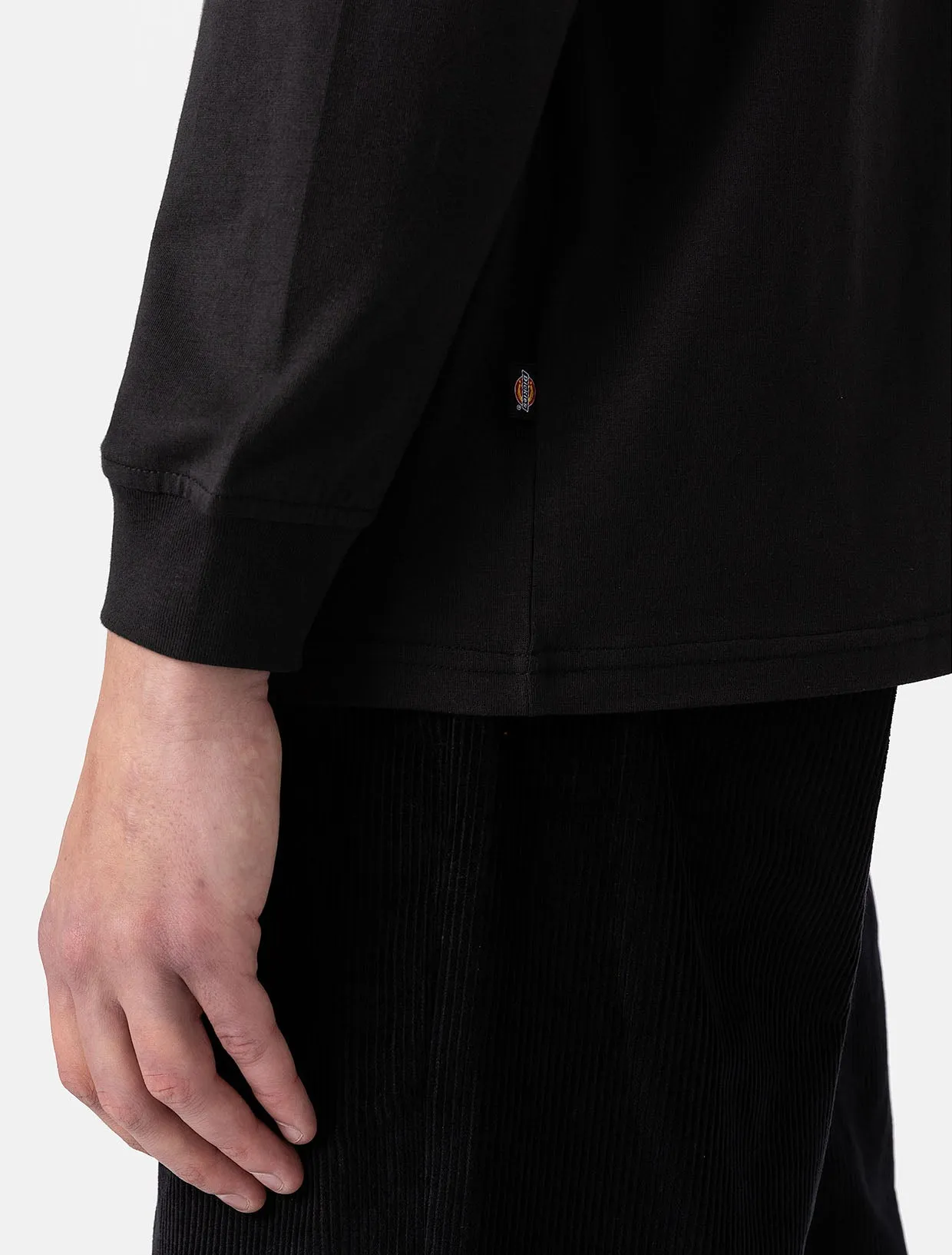Dickies Ls Mapleton Tee Nero