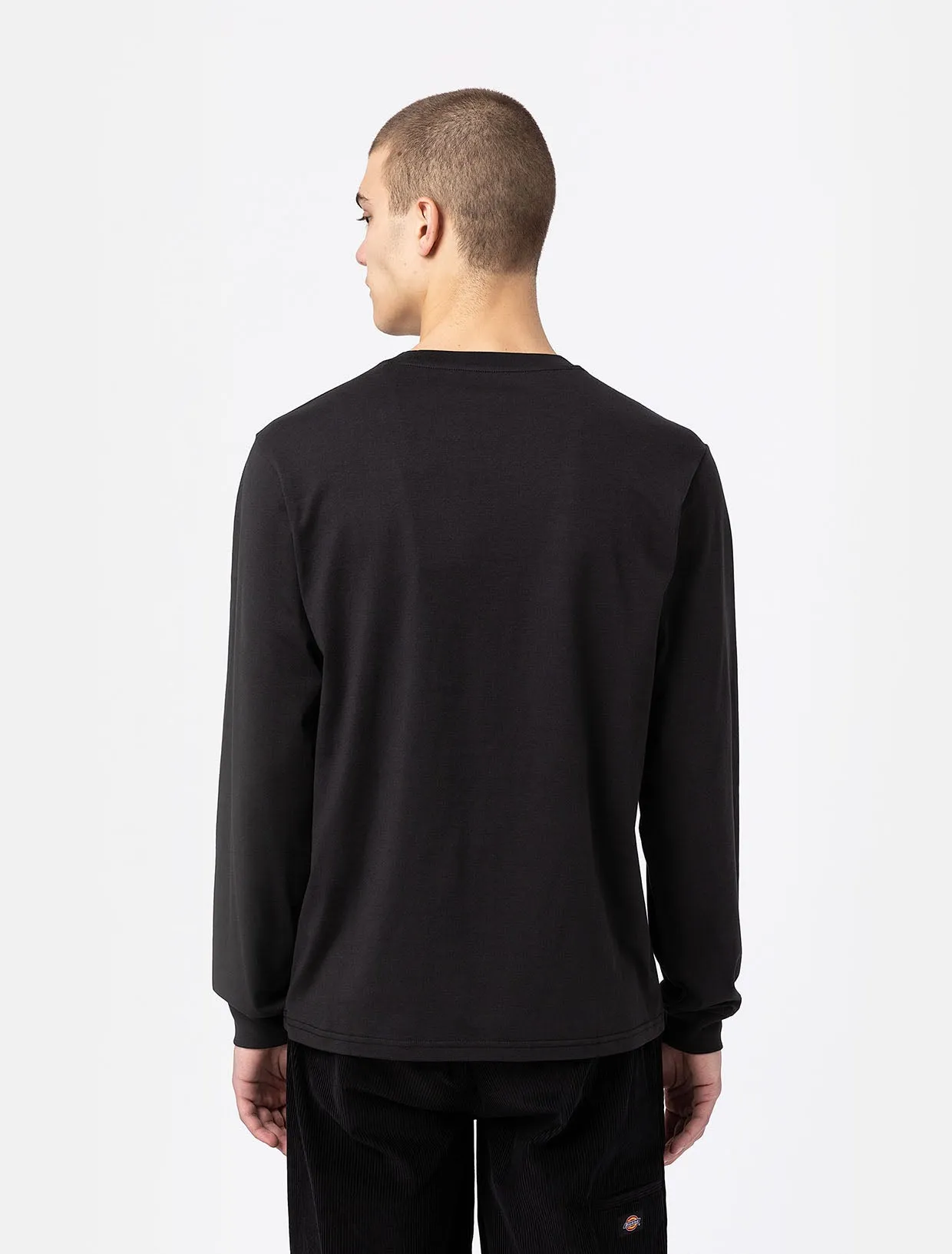 Dickies Ls Mapleton Tee Nero