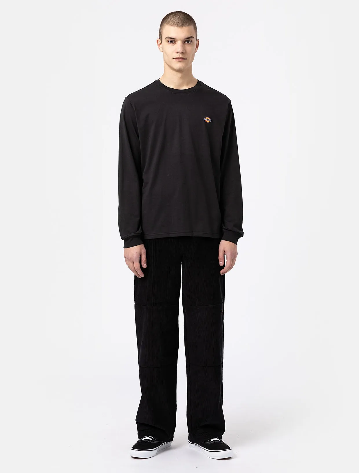 Dickies Ls Mapleton Tee Nero