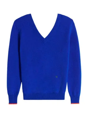 Double V-neck jumper
