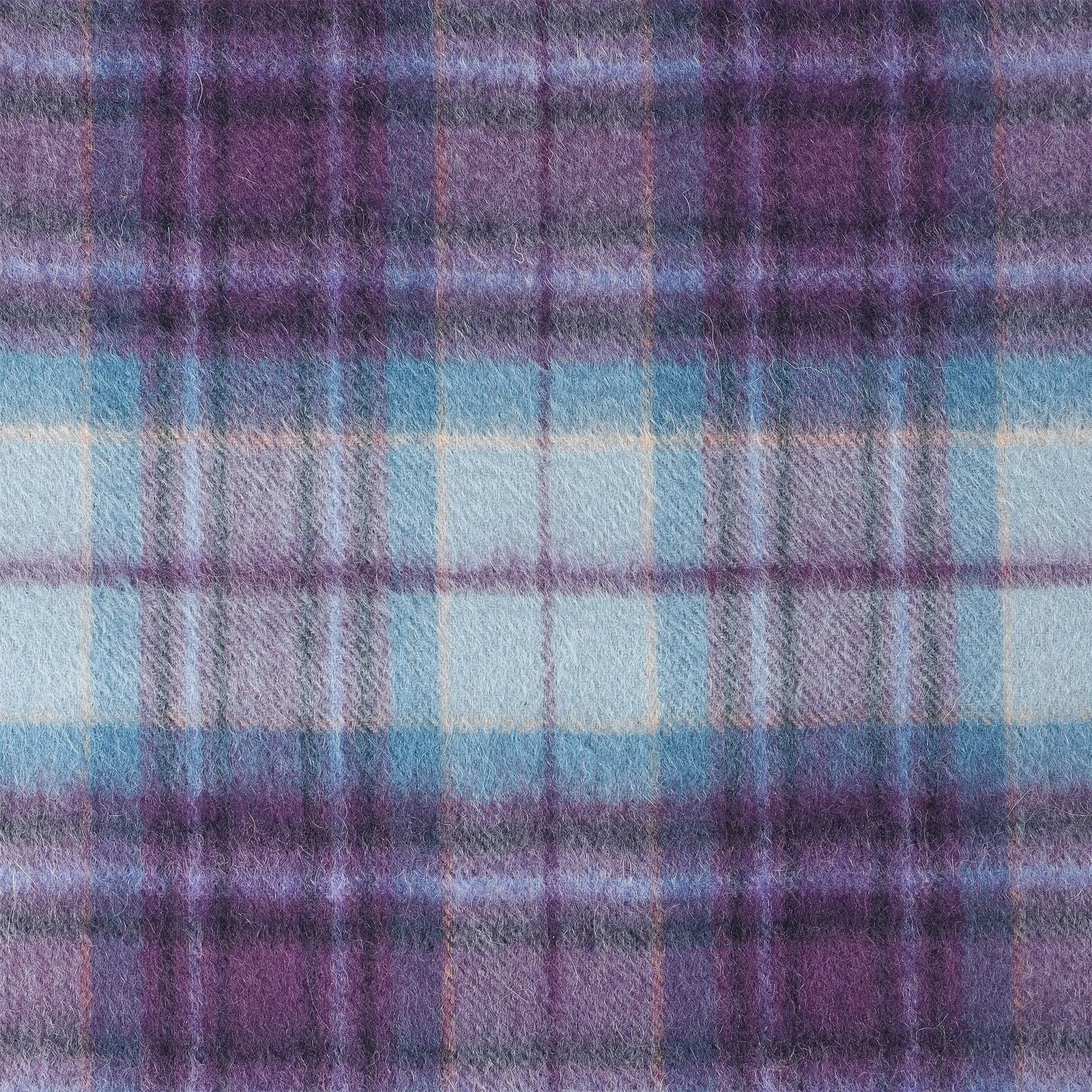 Edinburgh Cashmere Scarf Mackellar Mix Blue
