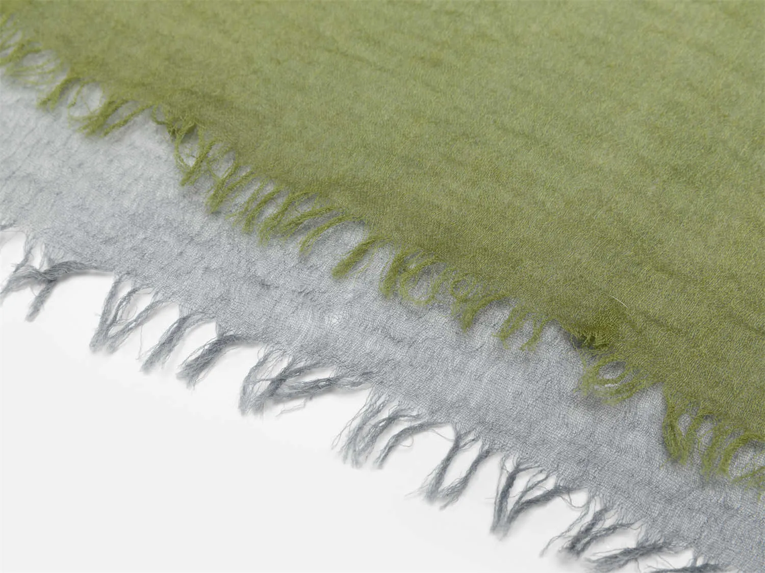 EP YAYING Gradient Water-Soluble Cashmere Scarf