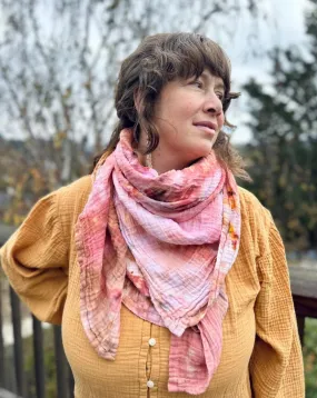 Hand Dyed Freya Cotton Scarf (6 colors)