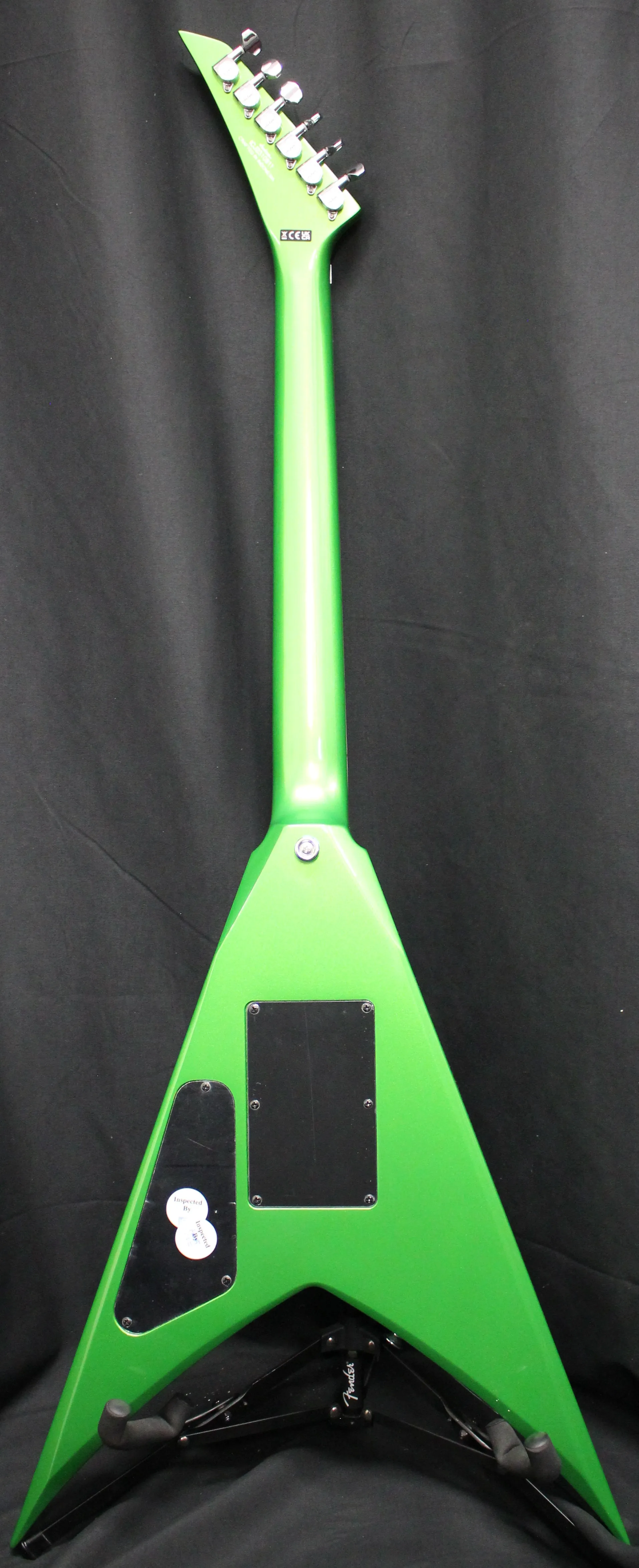 Jackson X Series Signature Scott Ian KVX King V Baldini Green Electric Guitar