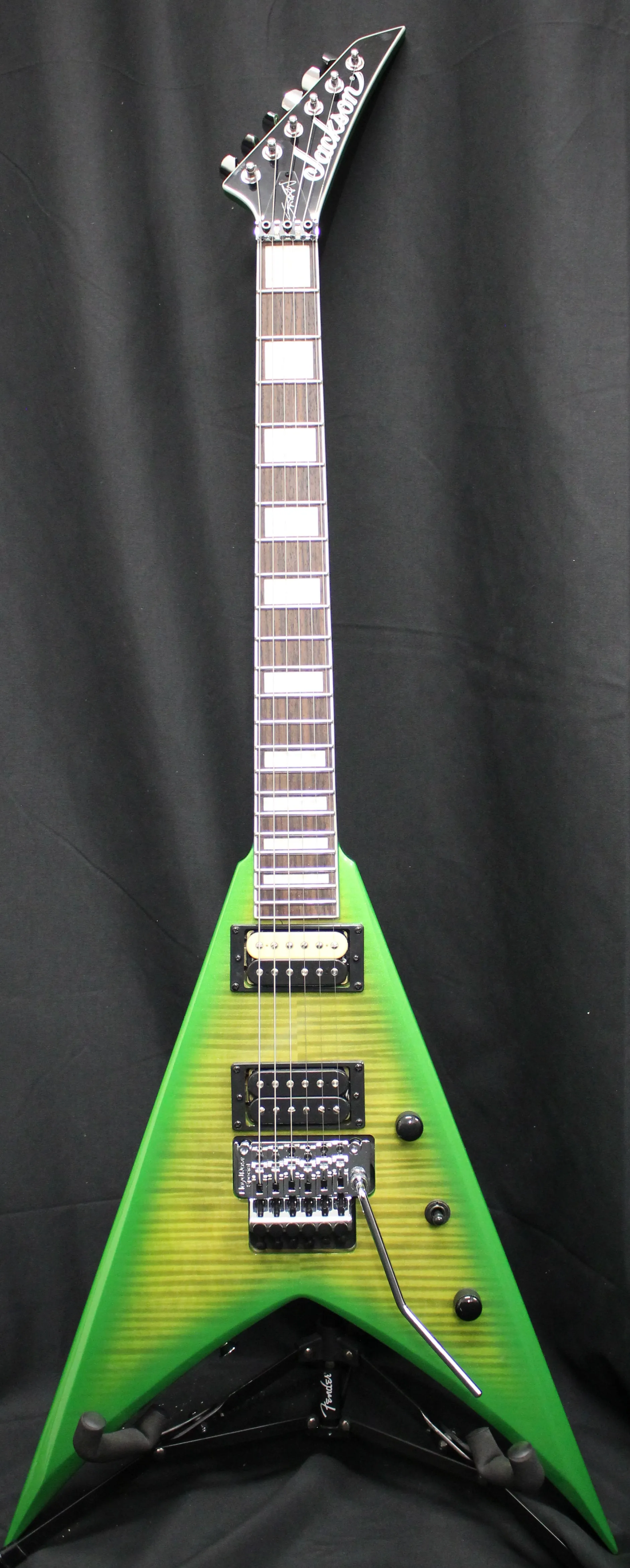 Jackson X Series Signature Scott Ian KVX King V Baldini Green Electric Guitar