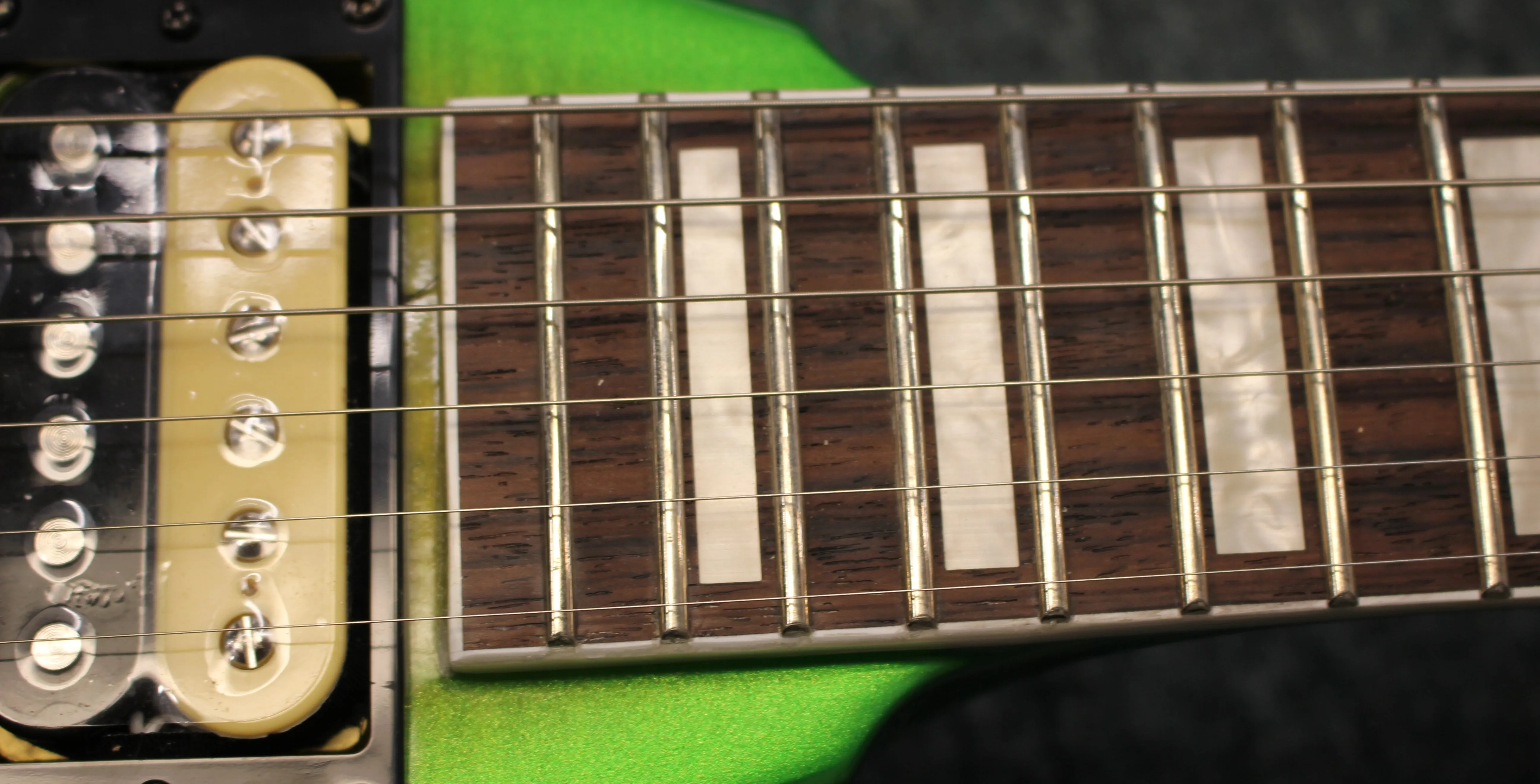 Jackson X Series Signature Scott Ian KVX King V Baldini Green Electric Guitar