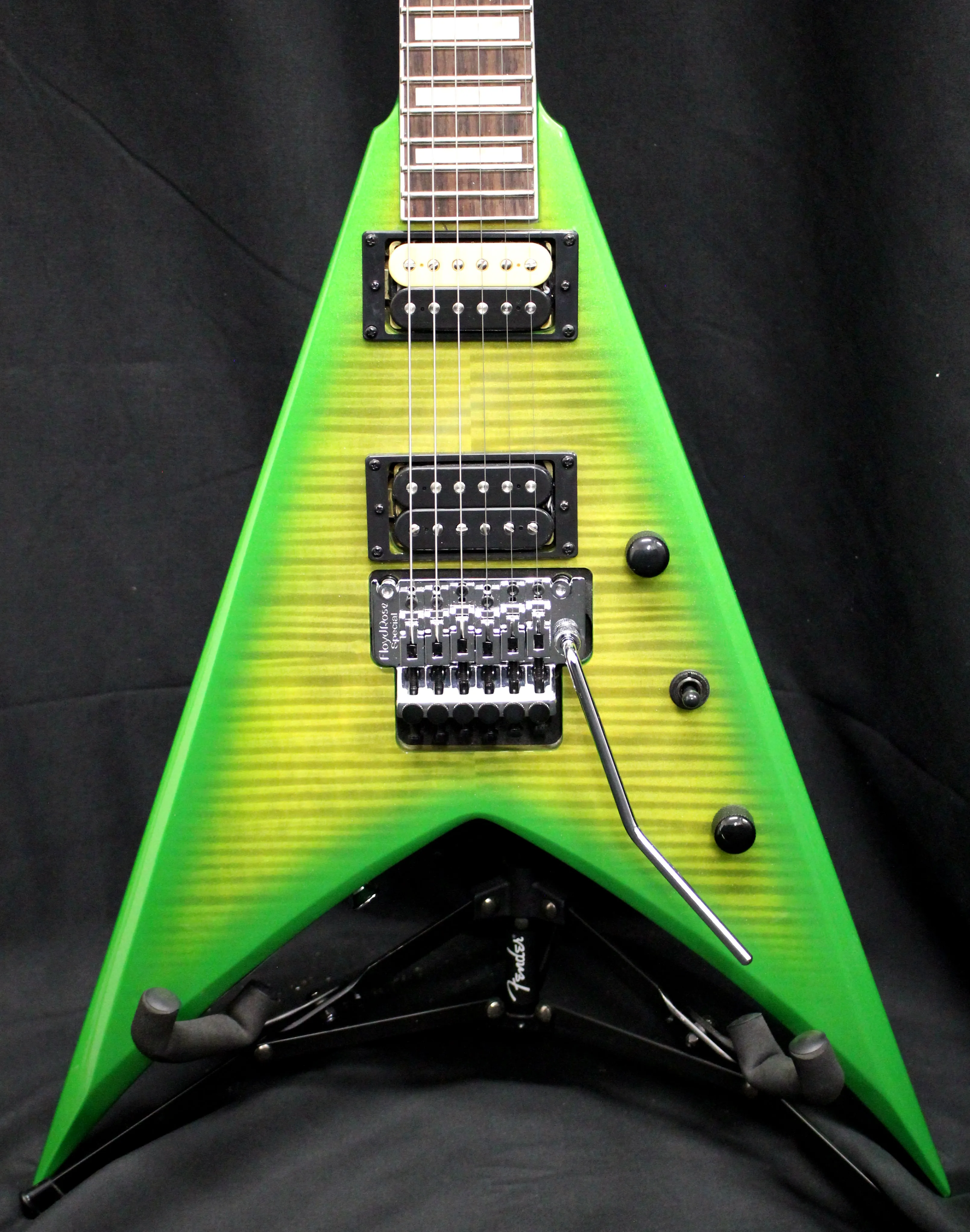 Jackson X Series Signature Scott Ian KVX King V Baldini Green Electric Guitar