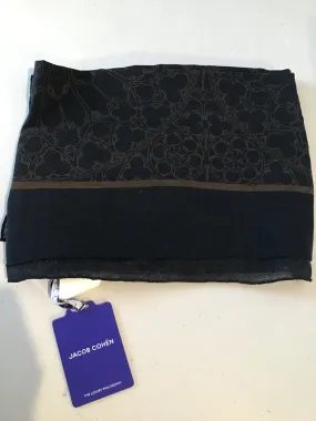 JACOB COHEN Cashmere Scarf Black