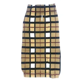 Kilpatrick Plaid Dog Sweater Tan