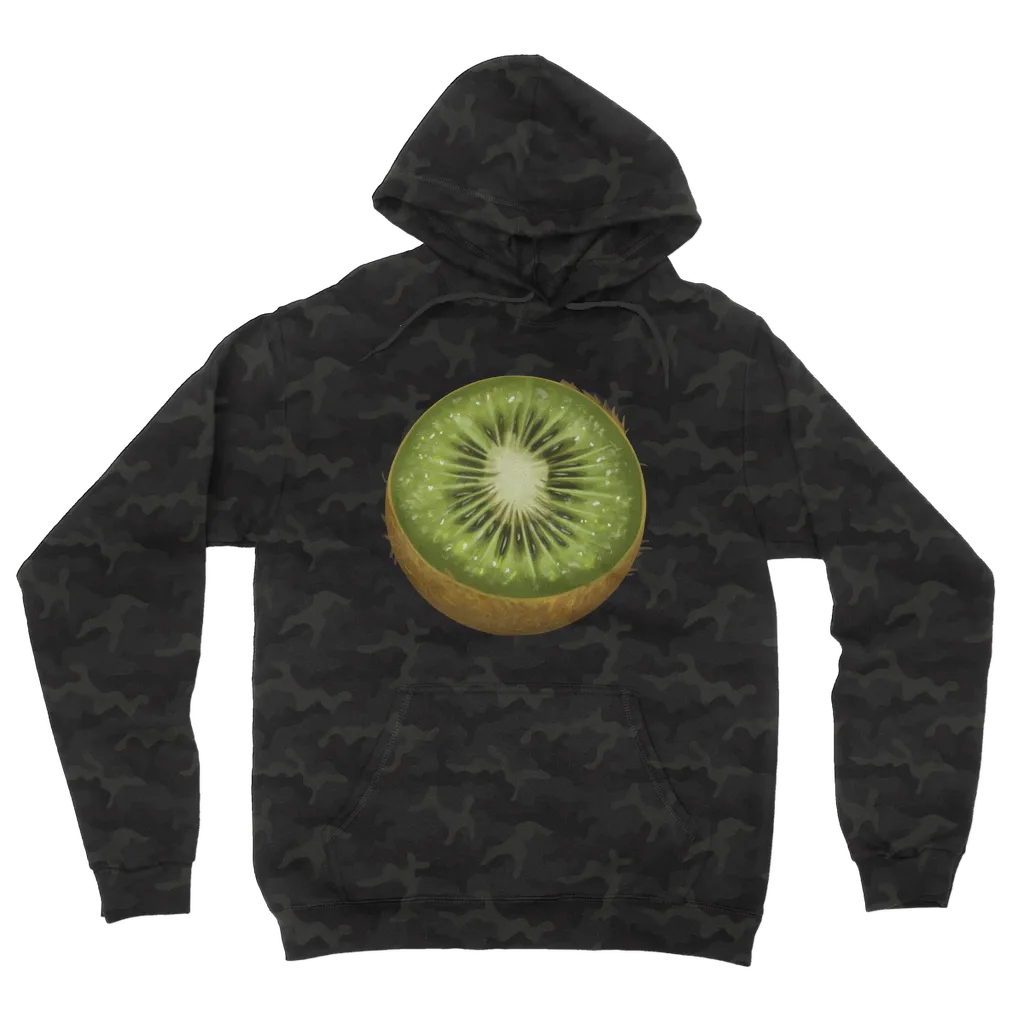 Kiwi Camouflage Adult Hoodie