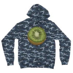 Kiwi Camouflage Adult Hoodie