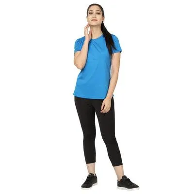 Kronos Crew Neck Tops | Women's | Indian Blue | KIBI Sports