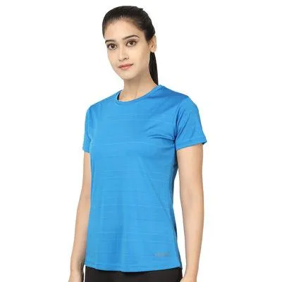Kronos Crew Neck Tops | Women's | Indian Blue | KIBI Sports