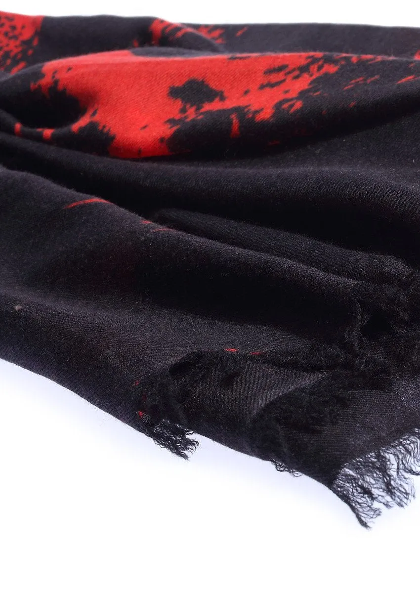 Large size baby cashmere print scarf