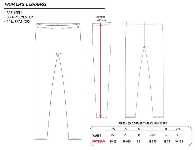 Leggings with Comic Speech Bubbles