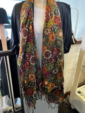 Lightweight Patterned Scarf (3 Designs)
