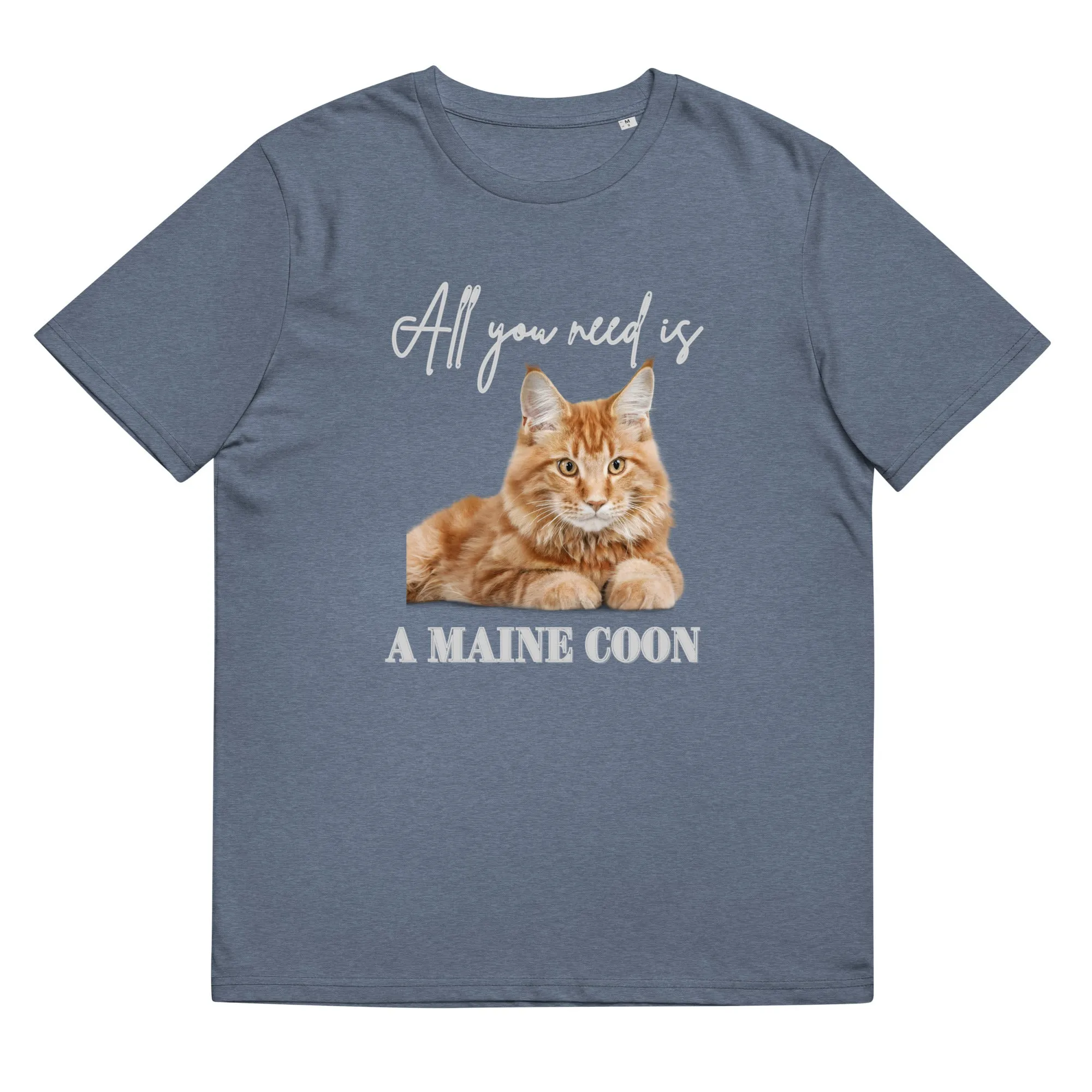 Maine Coon Lovers organic cotton tee