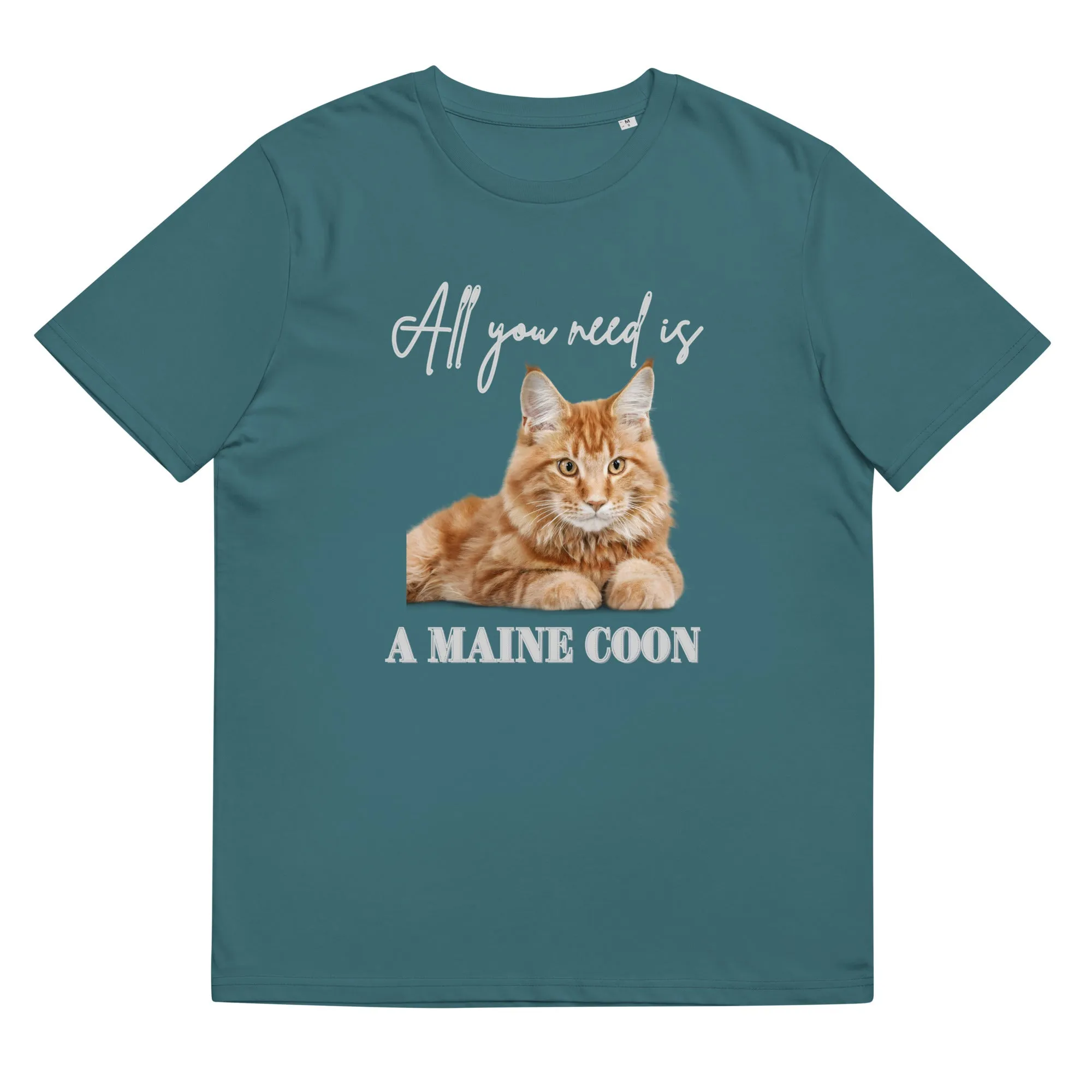 Maine Coon Lovers organic cotton tee
