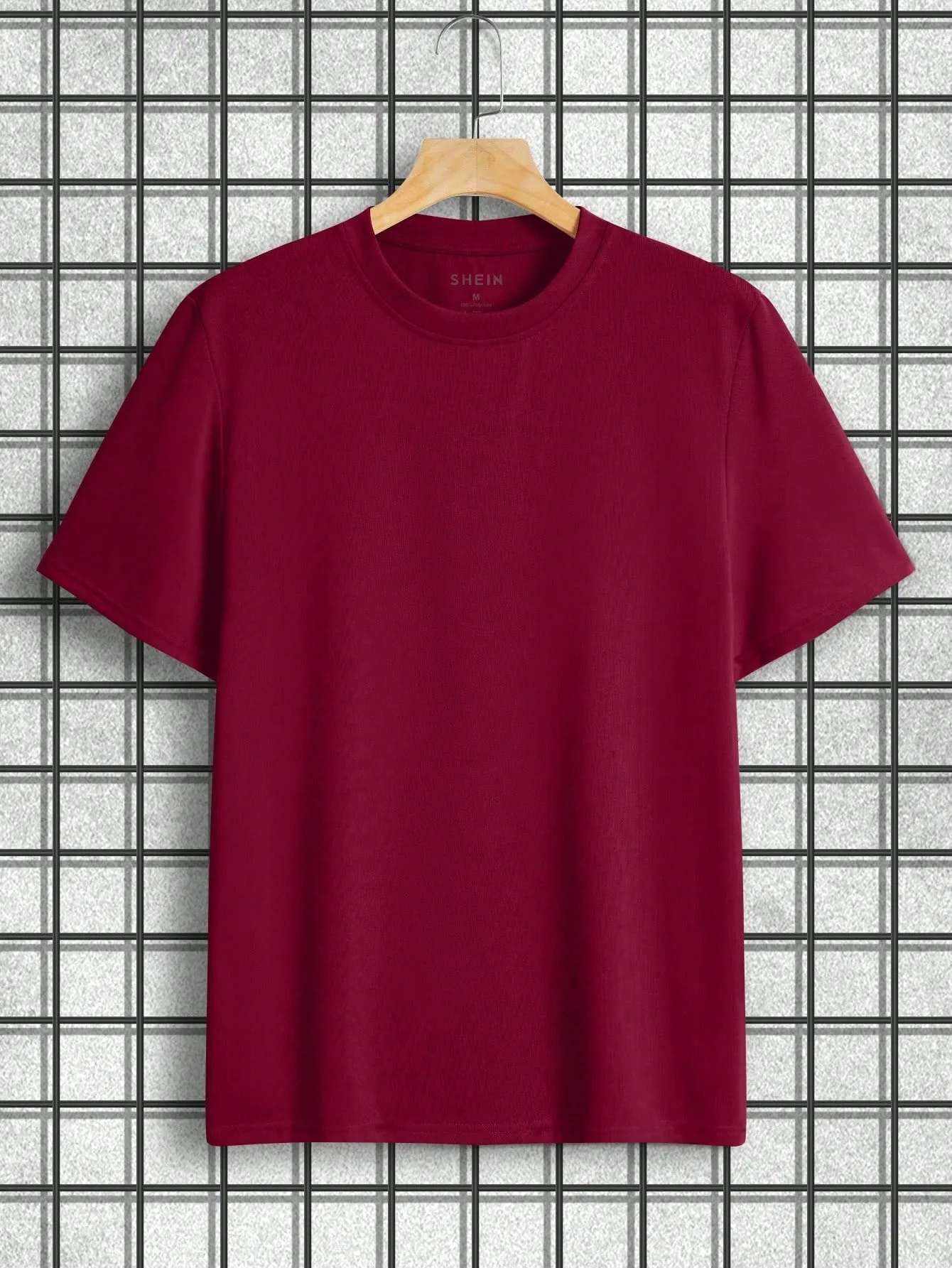 Manfinity Dauomo Men Simple Printed Round Neck Short Sleeve Summer T-Shirt For Daily Wear