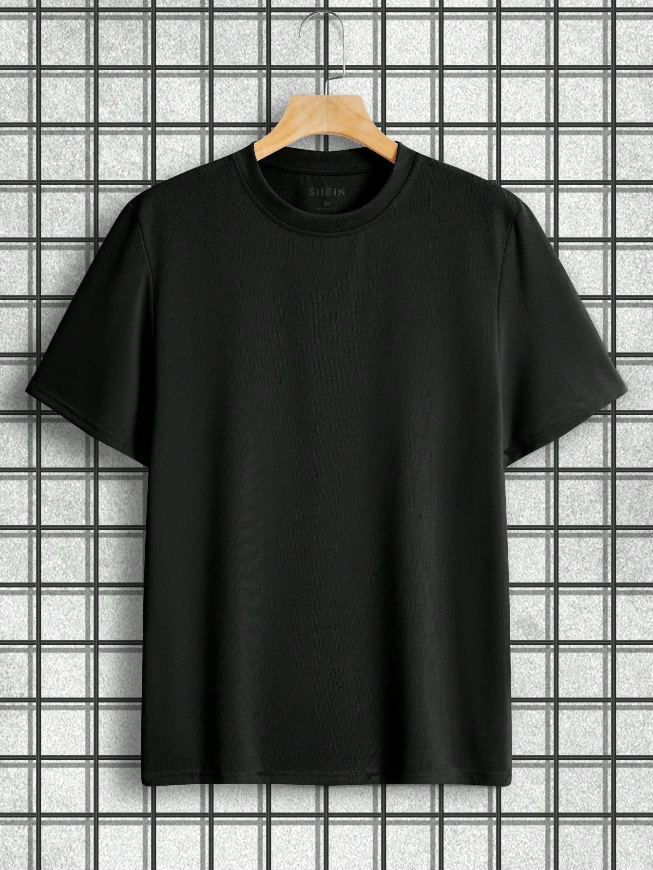 Manfinity Dauomo Men Simple Printed Round Neck Short Sleeve Summer T-Shirt For Daily Wear