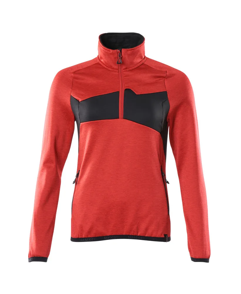 Mascot® Womens Fleece Jumper With Half Zip