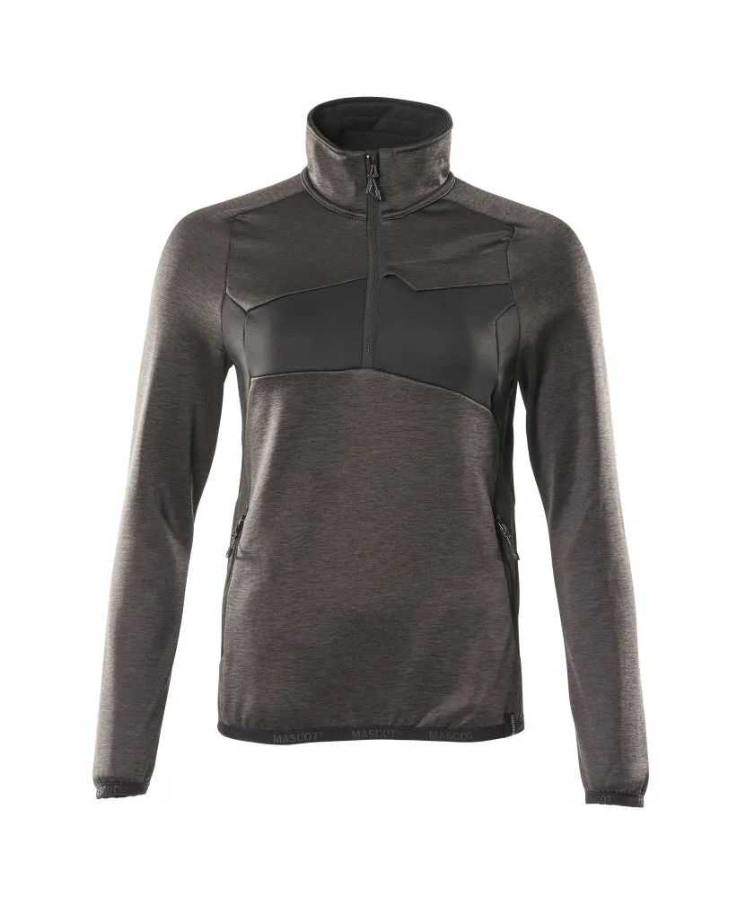 Mascot® Womens Fleece Jumper With Half Zip