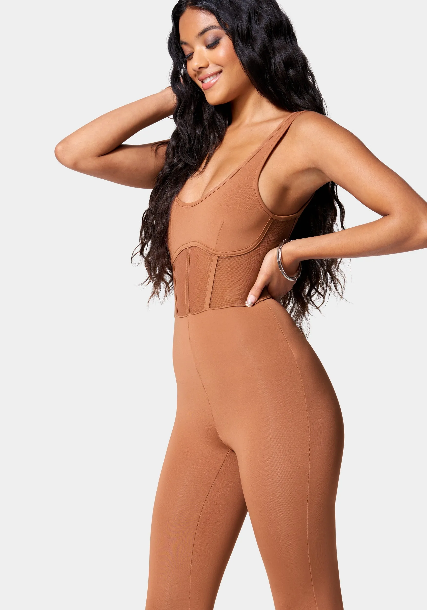 Mesh Detail Catsuit