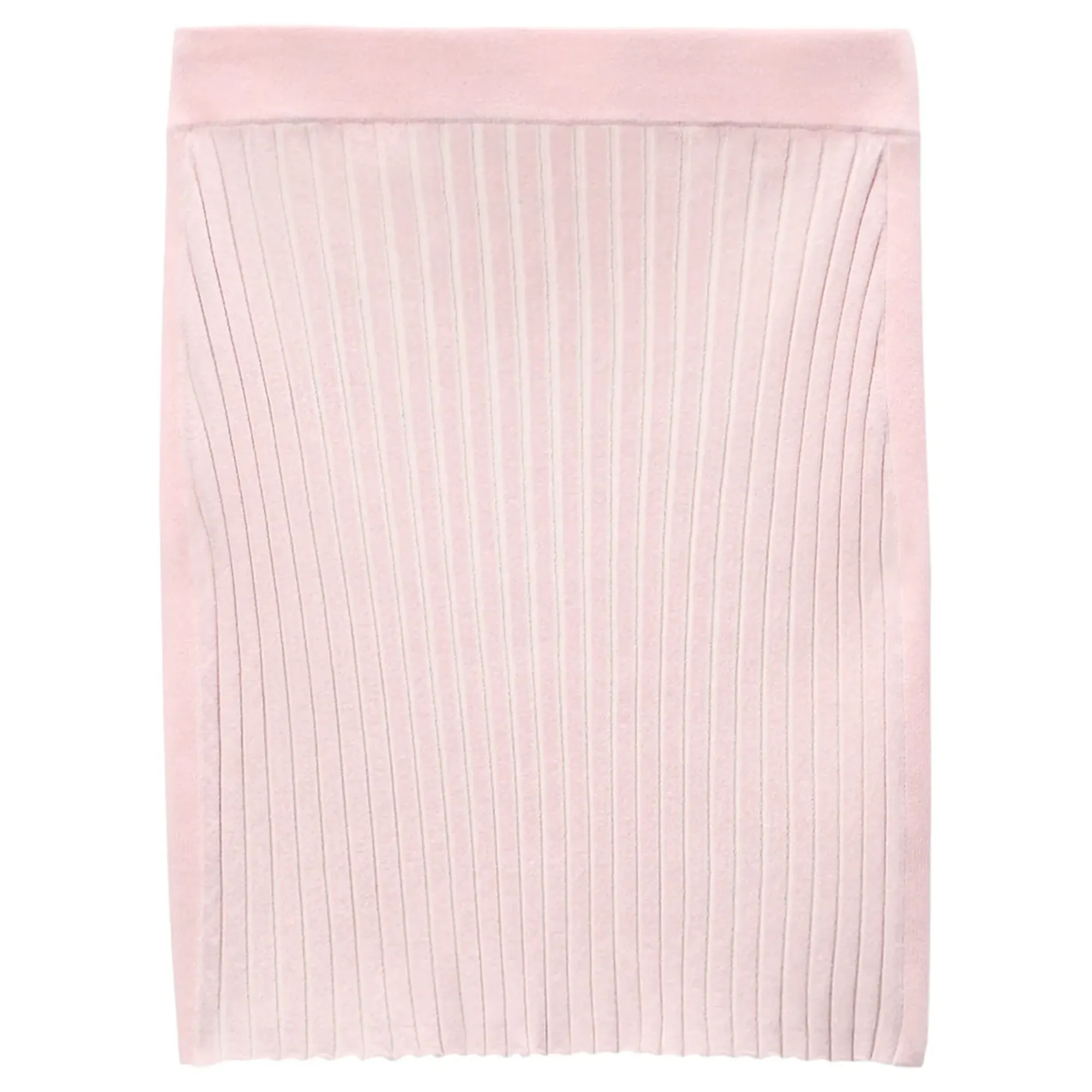 Mini Skirt In Rib-Knit