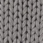 Neiva Cotton Blanket [Light grey melange]