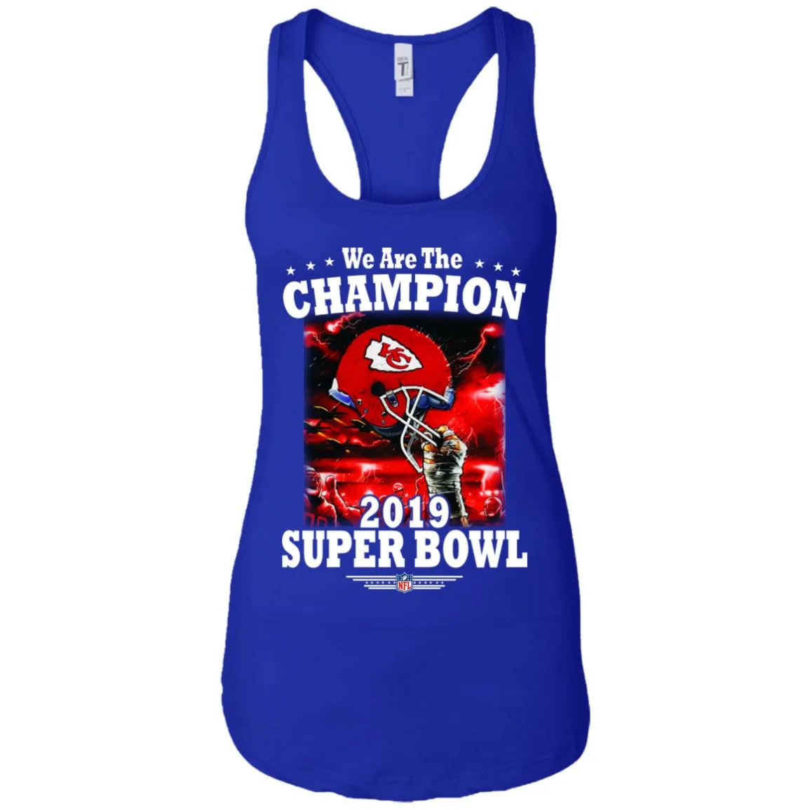 Nfl – Kansas City Chiefs We Are The Champion 2019 Super Bowl Football Women Tank Top