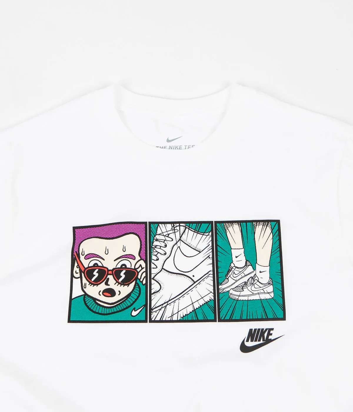 Nike Illustration T-Shirt - White / Black