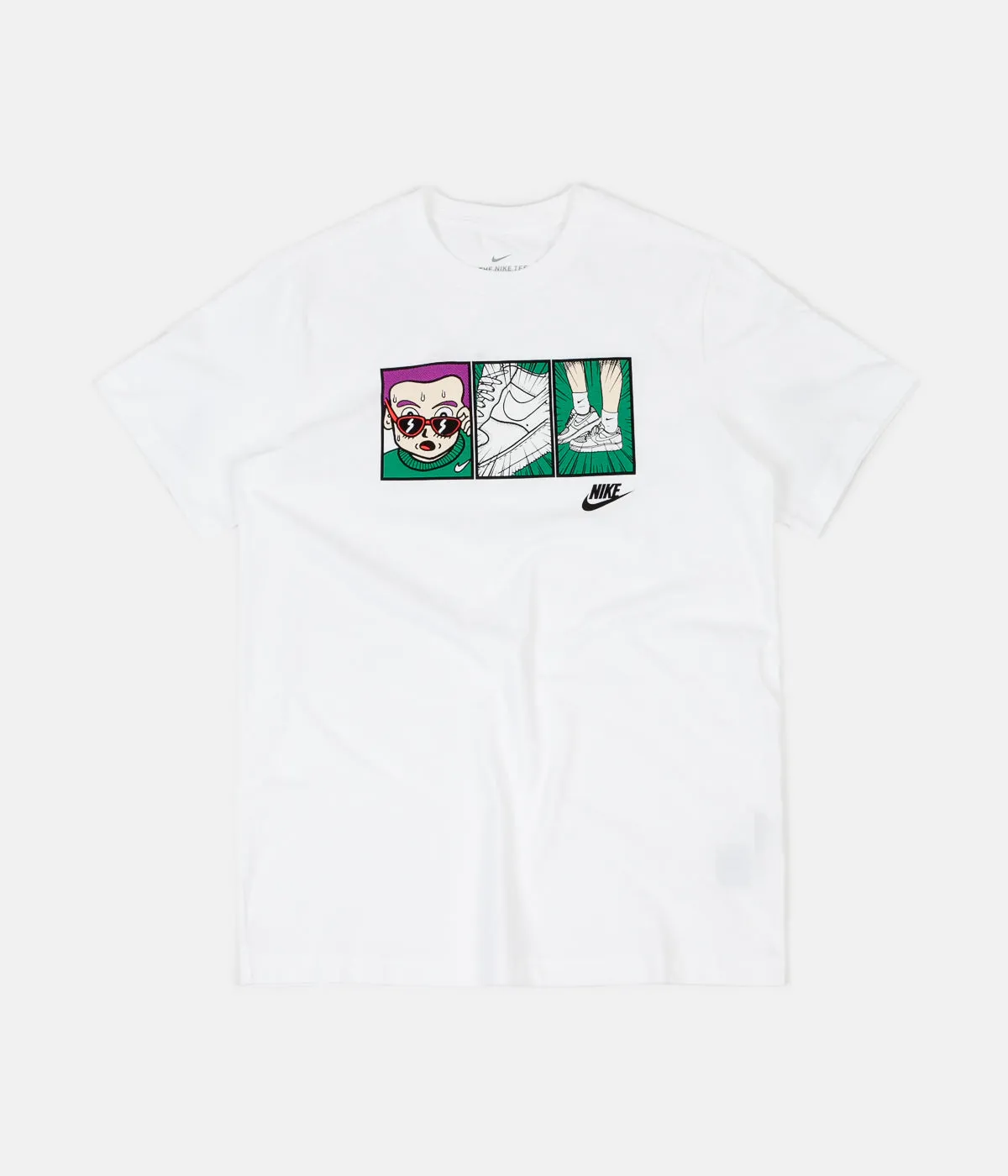 Nike Illustration T-Shirt - White / Black
