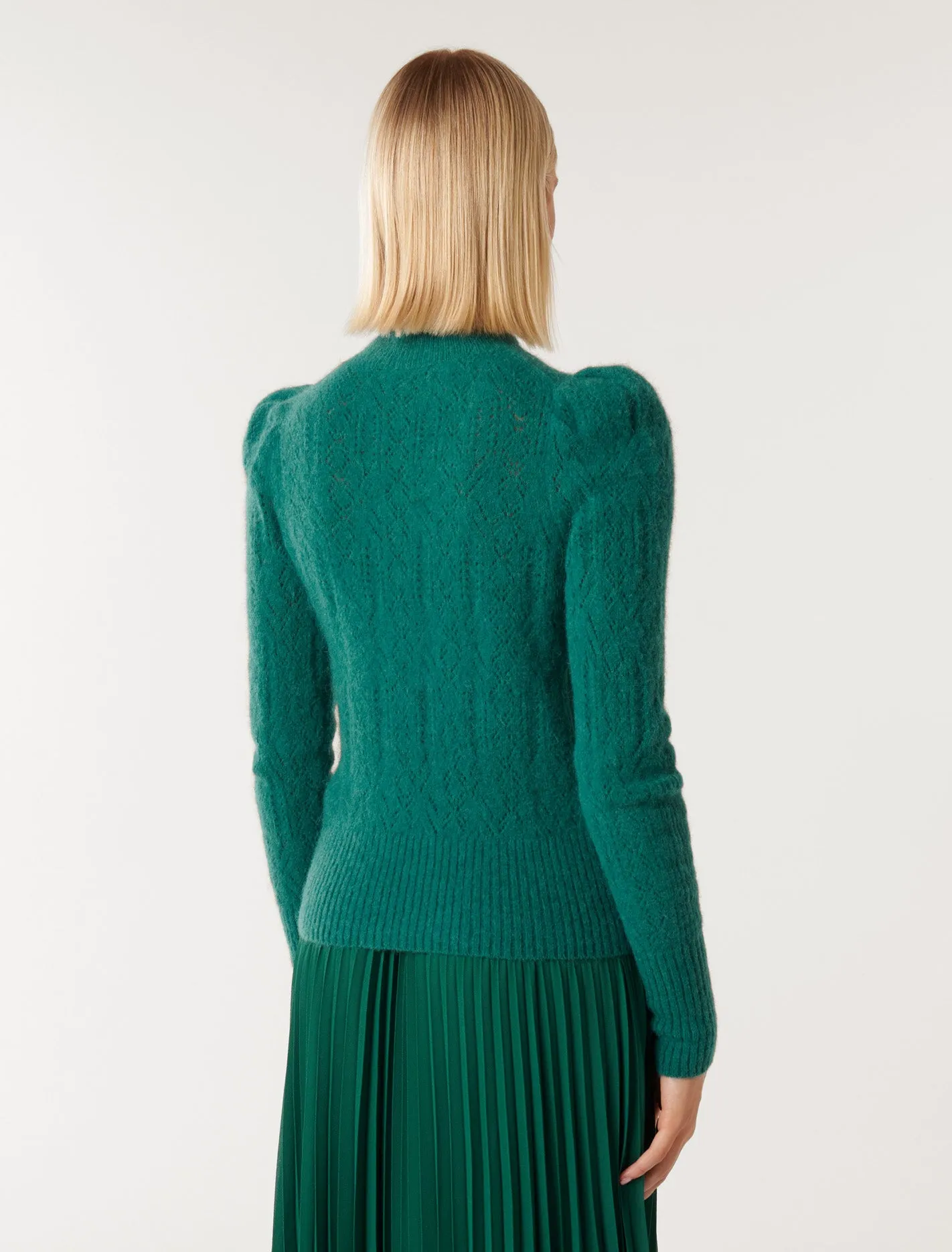 Nola Puff Sleeve Knit Jumper