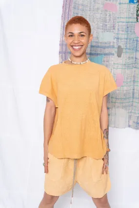 Palm Spring T. Organic/Recycled Cotton Deep Dye Curry