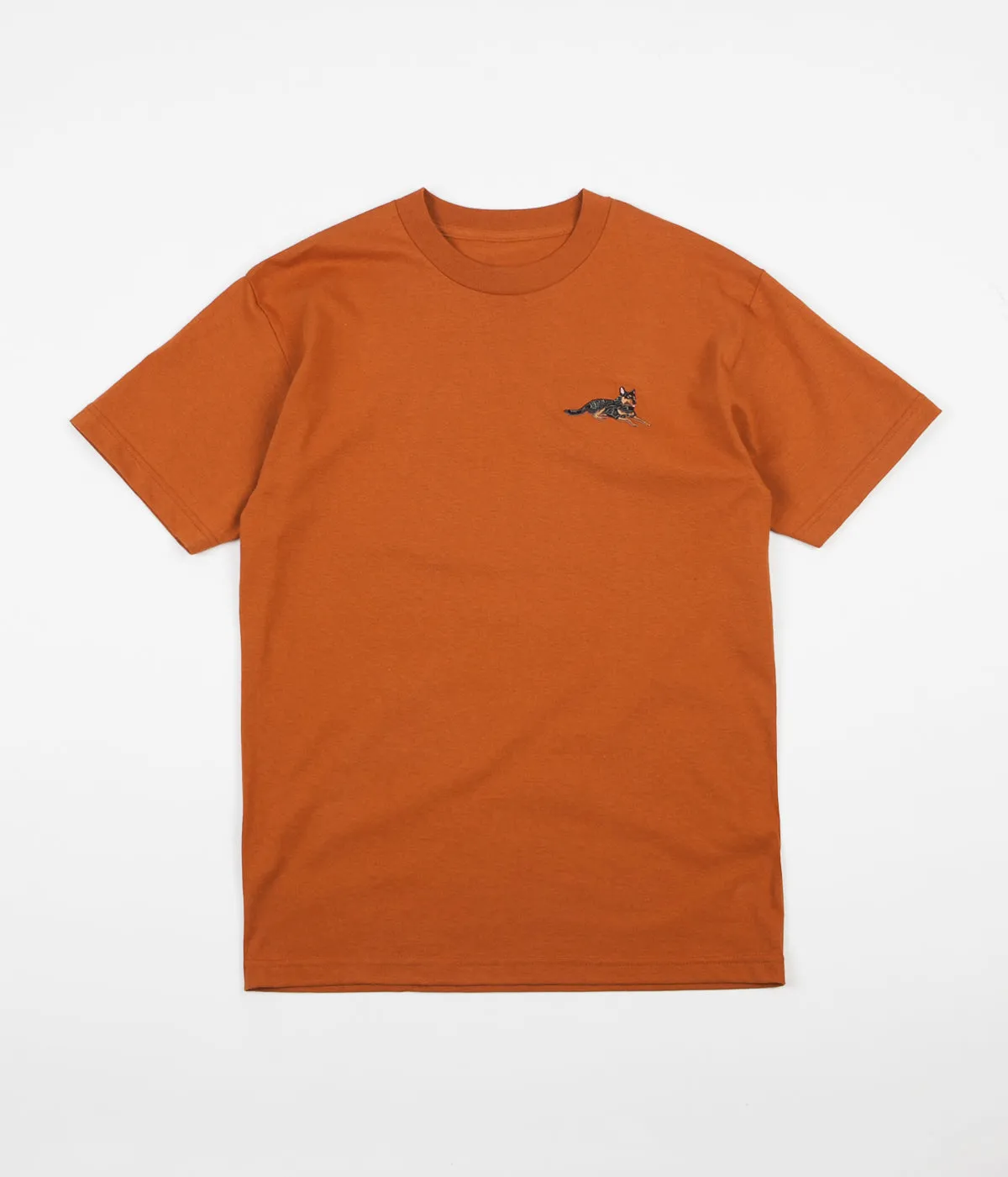 Pass Port Best Friend Embroidery T-Shirt - Texas Orange