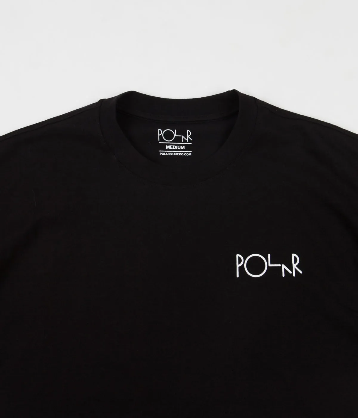 Polar Garden Fill Logo T-Shirt - Black