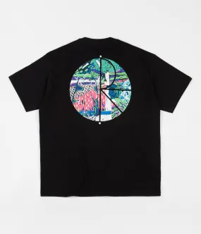 Polar Garden Fill Logo T-Shirt - Black