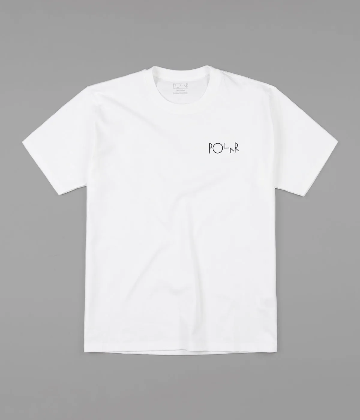 Polar Garden Fill Logo T-Shirt - White