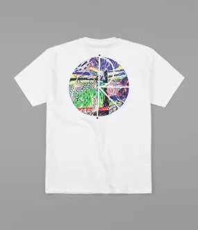 Polar Garden Fill Logo T-Shirt - White